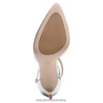 bombas | 27 editar bomba abilyn 60D4P0133 Naturalizer mujer cuero plateado - Imagen 7
