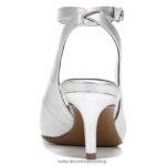 bombas | bomba eliya 60D4P0670 Naturalizer mujer cuero plateado - Imagen 6