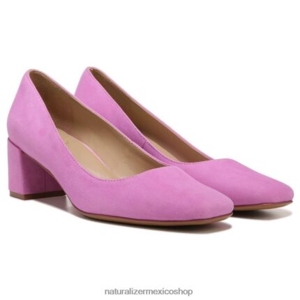 bombas | bomba karina 60D4P0163 Naturalizer mujer ante rosa salvaje