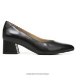 bombas | bomba malynn 60D4P0592 Naturalizer mujer cuero negro - Imagen 2