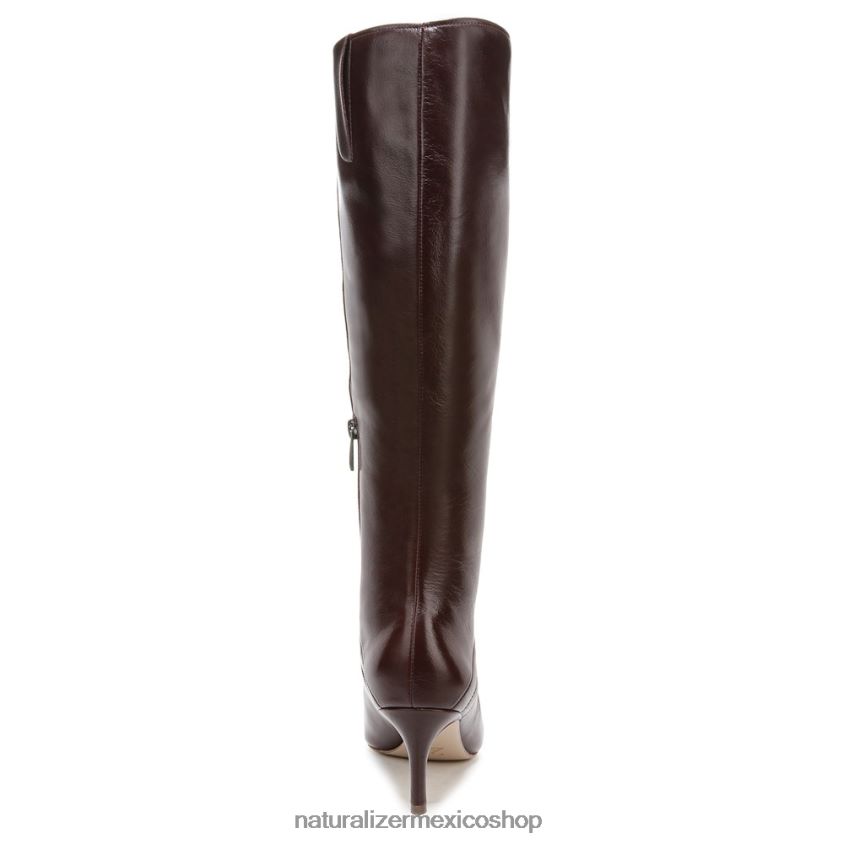 botas | 27 edit falencia bota de vestir hasta la rodilla 60D4P0248 Naturalizer mujer vino de cuero - Imagen 6