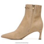 botas | 27 editar botín de frida 60D4P0682 Naturalizer mujer ante marrón bambú - Imagen 3