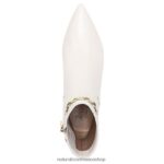 botas | 27 editar botín de frida 60D4P0683 Naturalizer mujer cuero perlado satinado - Imagen 4