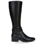 botas | bota alta hasta la rodilla de pantorrilla ancha reid 60D4P0596 Naturalizer mujer cuero negro - Imagen 2