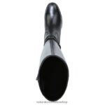botas | bota alta hasta la rodilla de pantorrilla ancha reid 60D4P0596 Naturalizer mujer cuero negro - Imagen 4