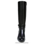 botas | bota alta hasta la rodilla de pantorrilla ancha reid 60D4P0596 Naturalizer mujer cuero negro - Imagen 5