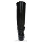 botas | bota alta hasta la rodilla de pantorrilla ancha reid 60D4P0596 Naturalizer mujer cuero negro - Imagen 6