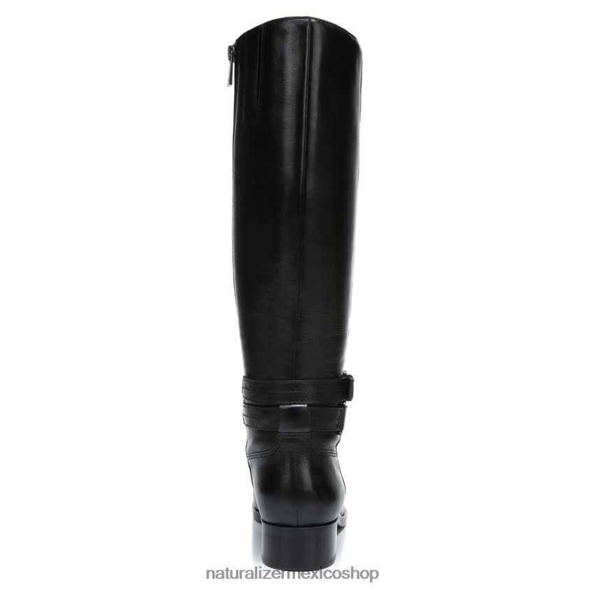 botas | bota alta hasta la rodilla de pantorrilla ancha reid 60D4P0596 Naturalizer mujer cuero negro - Imagen 6