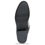 botas | bota alta hasta la rodilla de pantorrilla ancha reid 60D4P0596 Naturalizer mujer cuero negro - Imagen 7