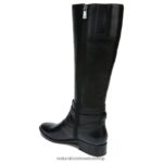botas | bota alta hasta la rodilla de pantorrilla ancha reid 60D4P0596 Naturalizer mujer cuero negro - Imagen 8