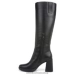 botas | bota alta hasta la rodilla de pantorrilla estrecha gen n align 60D4P0623 Naturalizer mujer cuero negro - Imagen 3