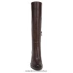 botas | bota alta hasta la rodilla gen n align 60D4P0375 Naturalizer mujer cuero de chocolate - Imagen 5