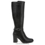 botas | bota alta hasta la rodilla joslynn 60D4P0595 Naturalizer mujer sintético negro - Imagen 2
