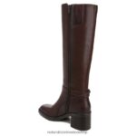 botas | bota de montar elliot 60D4P0636 Naturalizer mujer barra de chocolate de cuero - Imagen 8