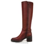 botas | bota de montar elliot 60D4P0637 Naturalizer mujer cuero terracota - Imagen 3