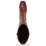 botas | bota de montar elliot 60D4P0637 Naturalizer mujer cuero terracota - Imagen 4