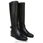 botas | bota de montar rena 60D4P0250 Naturalizer mujer cuero negro