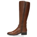 botas | bota de montar rena de pantorrilla ancha 60D4P0254 Naturalizer mujer cuero de sidra - Imagen 3