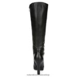 botas | bota de vestir hasta la rodilla tai 60D4P0675 Naturalizer mujer cuero negro - Imagen 6