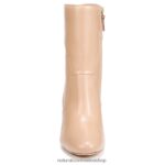 botas | bota harlene 60D4P0631 Naturalizer mujer crema brulée de cuero - Imagen 5