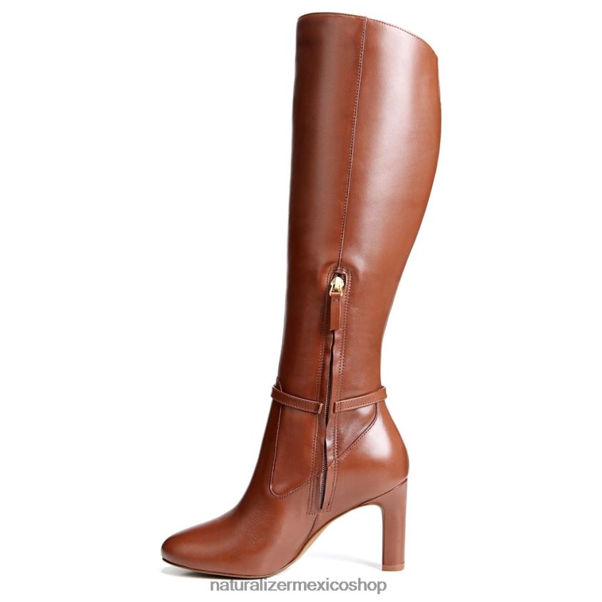 botas | bota henny de pantorrilla ancha hasta la rodilla 60D4P0640 Naturalizer mujer cuero marrón cacao - Imagen 2