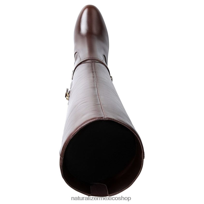botas | bota henny de pantorrilla ancha hasta la rodilla 60D4P0641 Naturalizer mujer cuero marrón espresso - Imagen 3