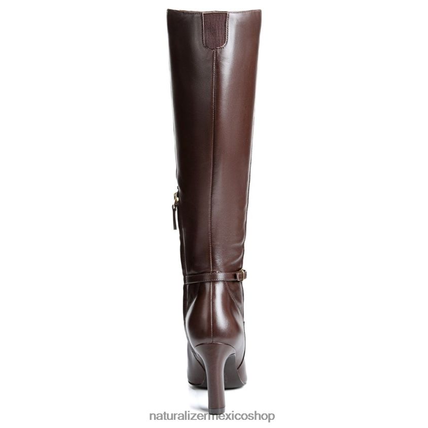 botas | bota henny de pantorrilla ancha hasta la rodilla 60D4P0641 Naturalizer mujer cuero marrón espresso - Imagen 5