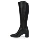 botas | bota impermeable hasta la rodilla axel 60D4P0249 Naturalizer mujer cuero negro/tela - Imagen 3