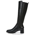 botas | bota impermeable hasta la rodilla brent 60D4P0240 Naturalizer mujer cuero negro - Imagen 3