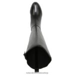 botas | bota impermeable hasta la rodilla brent 60D4P0240 Naturalizer mujer cuero negro - Imagen 4
