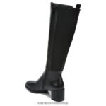 botas | bota impermeable hasta la rodilla brent 60D4P0240 Naturalizer mujer cuero negro - Imagen 8