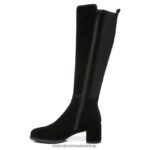 botas | bota impermeable hasta la rodilla brent 60D4P0241 Naturalizer mujer ante negro - Imagen 3