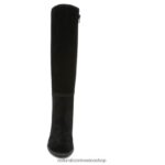 botas | bota impermeable hasta la rodilla brent 60D4P0241 Naturalizer mujer ante negro - Imagen 5