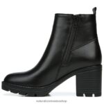 botas | bota impermeable verney 60D4P0269 Naturalizer mujer cuero negro - Imagen 3