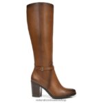 botas | bota kalina de pantorrilla ancha hasta la rodilla 60D4P0256 Naturalizer mujer cuero de especias de sidra - Imagen 2