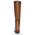 botas | bota kalina de pantorrilla ancha hasta la rodilla 60D4P0256 Naturalizer mujer cuero de especias de sidra - Imagen 5