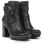botas | bota lira 60D4P0656 Naturalizer mujer cuero negro