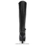 botas | botas altas hasta la rodilla de pantorrilla ancha taelynn 60D4P0642 Naturalizer mujer cuero negro - Imagen 6