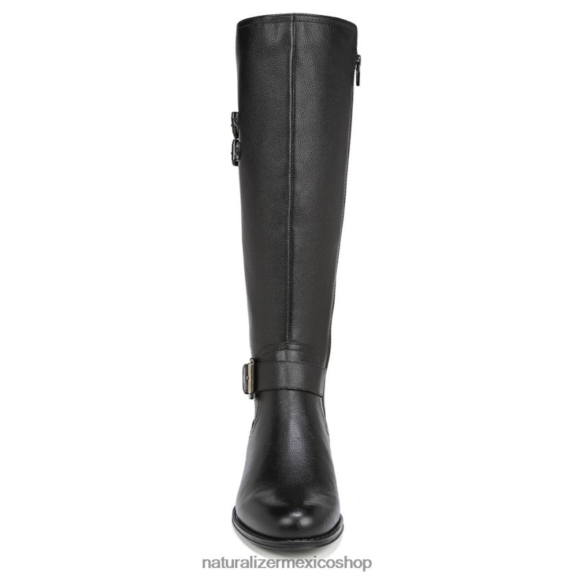 botas | botas hasta la rodilla de pantorrilla ancha jessie 60D4P0271 Naturalizer mujer cuero negro - Imagen 5