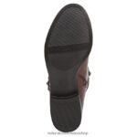 botas | botas hasta la rodilla de pantorrilla ancha jessie 60D4P0272 Naturalizer mujer barra de chocolate de cuero - Imagen 7