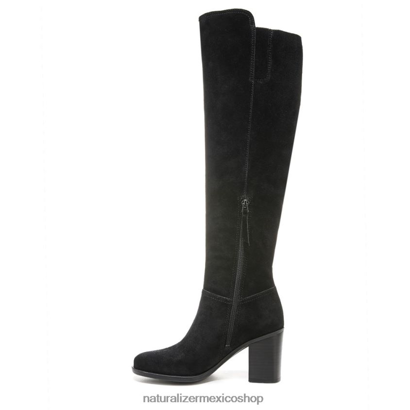 botas | botas por encima de la rodilla kyrie 60D4P0284 Naturalizer mujer cuero negro - Imagen 3