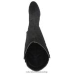 botas | botas por encima de la rodilla kyrie 60D4P0284 Naturalizer mujer cuero negro - Imagen 4