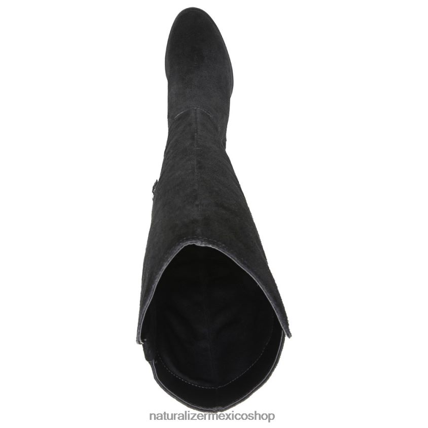 botas | botas por encima de la rodilla kyrie 60D4P0284 Naturalizer mujer cuero negro - Imagen 4