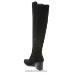 botas | botas por encima de la rodilla kyrie 60D4P0284 Naturalizer mujer cuero negro - Imagen 8