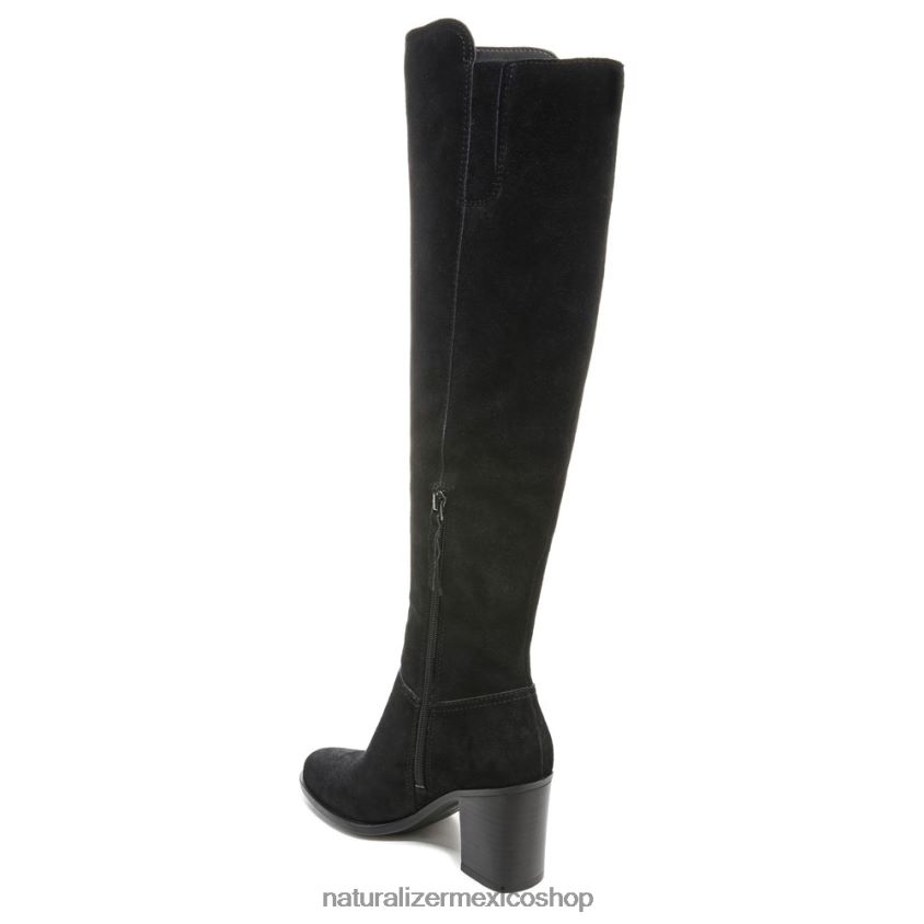 botas | botas por encima de la rodilla kyrie 60D4P0284 Naturalizer mujer cuero negro - Imagen 8