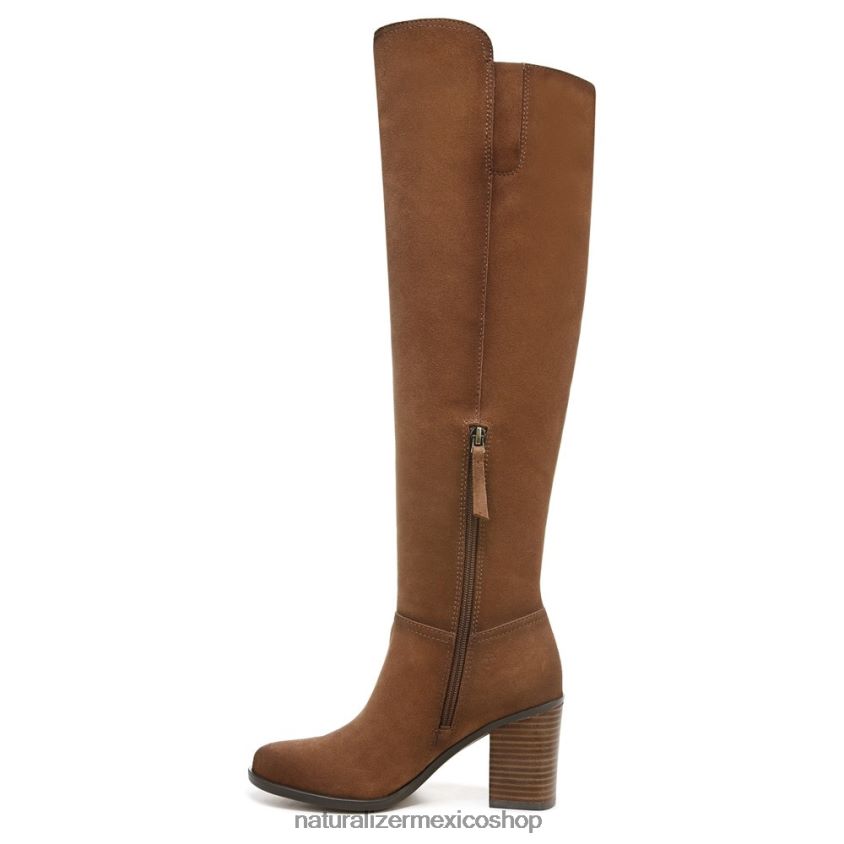 botas | botas por encima de la rodilla kyrie 60D4P0285 Naturalizer mujer gamuza de té inglés - Imagen 3