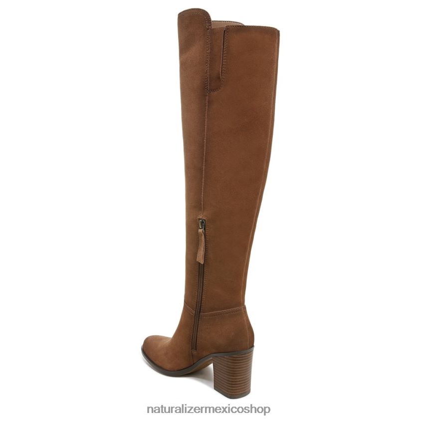botas | botas por encima de la rodilla kyrie 60D4P0285 Naturalizer mujer gamuza de té inglés - Imagen 8