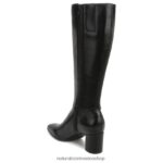 botas | botas waylon de pantorrilla ancha hasta la rodilla 60D4P0600 Naturalizer mujer sintético texturizado negro - Imagen 8