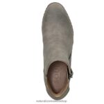 botas | botín con cuña soul haley 60D4P0282 Naturalizer mujer sintético gris - Imagen 4