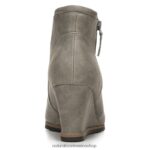 botas | botín con cuña soul haley 60D4P0282 Naturalizer mujer sintético gris - Imagen 6